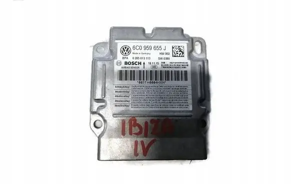 Seat Ibiza IV (6J,6P) Airbag control unit/module 6C0959655J
