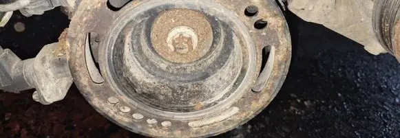 Opel Astra G Crankshaft pulley