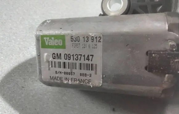 Opel Zafira A Rear wiper blade 09137147 53013912