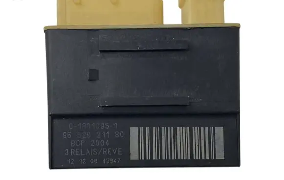 Citroen C4 I Picasso Glow plug pre-heat relay 9652021180