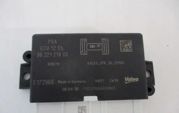 DS Automobiles 3 Crossback Parking PDC control unit/module 1647911580