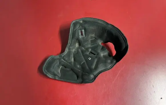Heat shield in engine bay