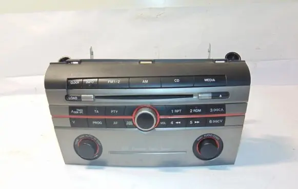 Mazda 3 I Radio/CD/DVD/GPS head unit BS3J66AH0 BS3J669R0