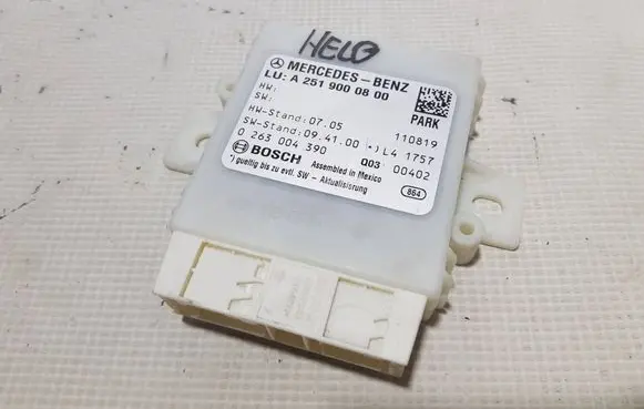 Mercedes-Benz R W251 Parking PDC control unit/module A2519000800DD A2519000800