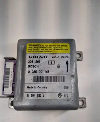 Volvo S40, V40 Airbag control unit/module 30611293 0285001146 973041122E