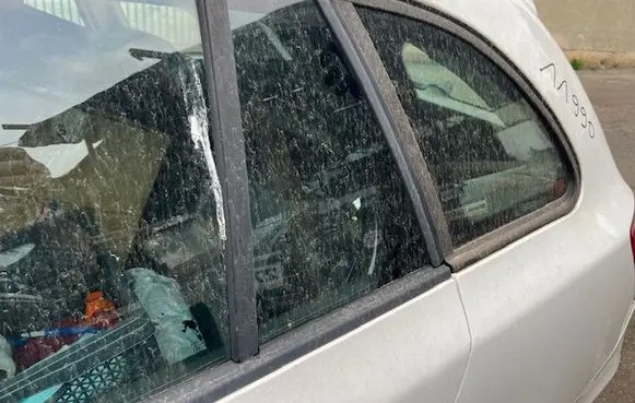 Skoda Fabia Mk2 (5J) Rear side window 