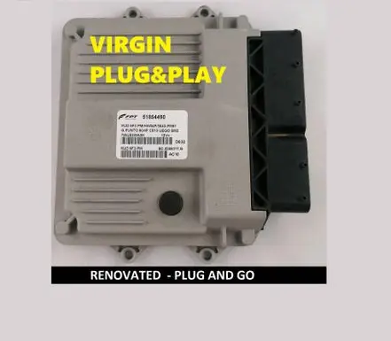 Fiat Punto Evo Engine control unit/module 51854490 BC0098317B