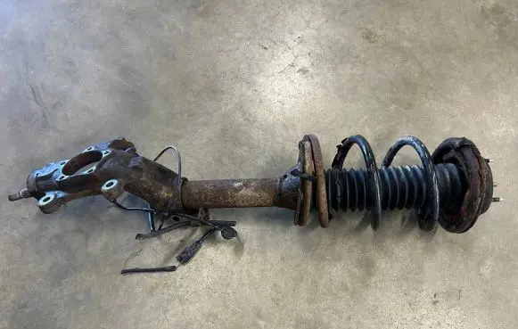 Ford Transit Front shock absorber with coil spring