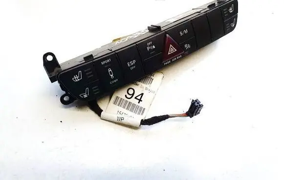 Mercedes-Benz GL X164 Hazard light switch a1648700951 03754779