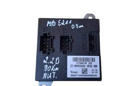 Mercedes-Benz E W211 Comfort/convenience module 2115452132