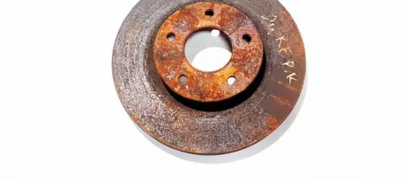 Nissan Juke I F15 Front brake disc ventiliuojamas