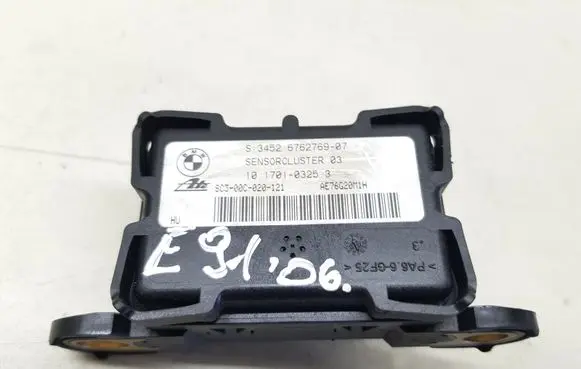 BMW 3 E90 E91 ESP acceleration yaw rate sensor 67676907 nr5630