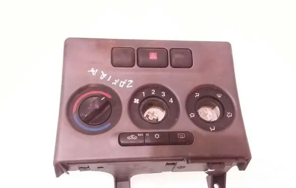 Opel Zafira A Climate control unit 024420732