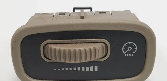 Panel lighting control switch