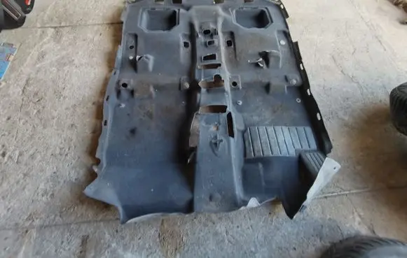 Renault Koleos I Front floor carpet liner 