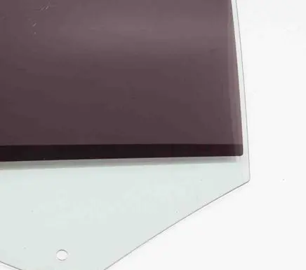 Rear door window glass