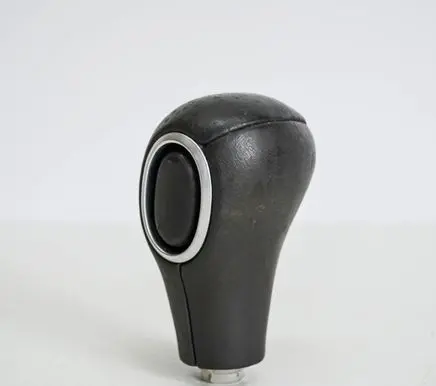 Gear lever shifter trim leather/knob