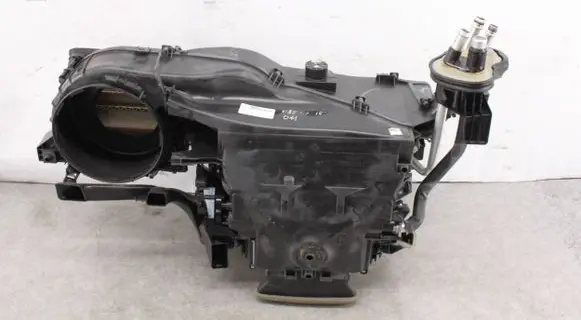 Interior heater climate box assembly