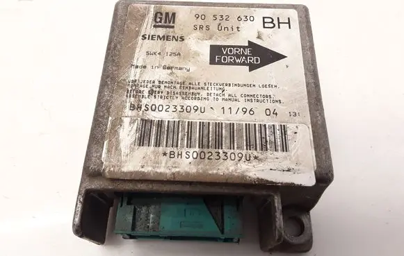 Opel Combo B Airbag control unit/module 90532630