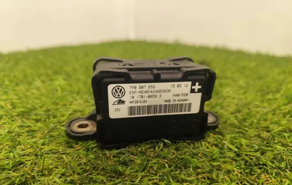 Audi Q7 4L ESP acceleration yaw rate sensor 7P0907652 HH72B15J2H 10170106593