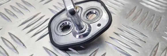 Peugeot 407 Rear door lock loop/hook striker 