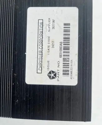 Jeep Cherokee Sound amplifier 68310863AB 26777AF