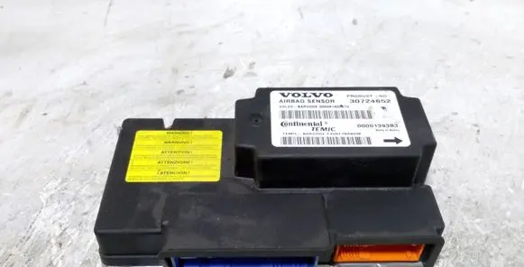 Volvo V50 Airbag control unit/module 30724652 00001393B3 005061600270