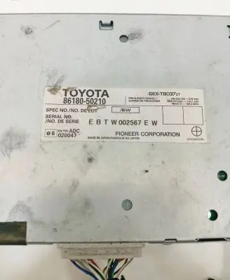 Lexus LS 430 HiFi Audio sound control unit W002567E 8618050210 GEXT8037ZT