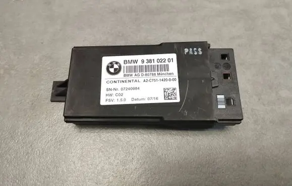 BMW 7 G11 G12 Other control units/modules 9381022 07240984