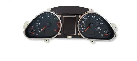 Audi A6 S6 C6 4F Speedometer (instrument cluster) 4F0920982T 4F0910930C