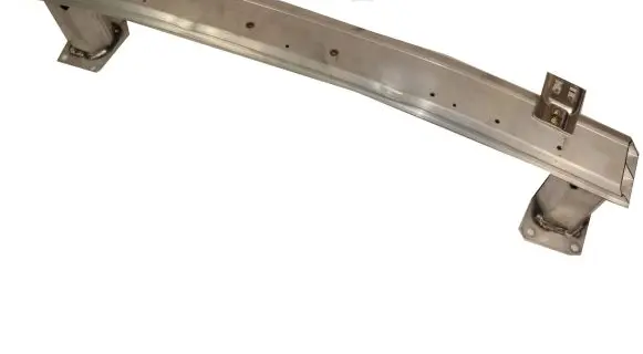 Peugeot 5008 II Front bumper support beam 9824513780