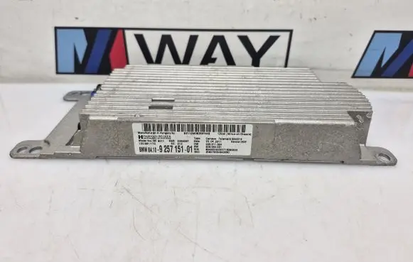 BMW 1 F20 F21 Bluetooth control unit module 9257151