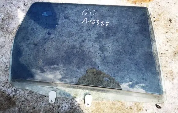 Rear door window glass