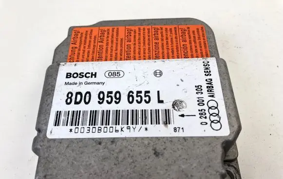 Audi A4 S4 B5 8D Airbag control unit/module 8D0959655L 0285001305
