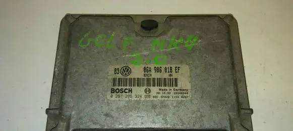 Volkswagen Golf IV Engine control unit/module 06A906018EF 26SA6040 0261206324