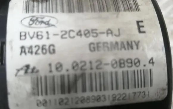 Ford Focus ABS Pump BV612C405AJ A426G 10021208904
