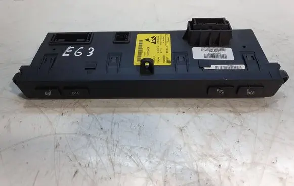 BMW 6 E63 E64 Seat heating switch 9155304