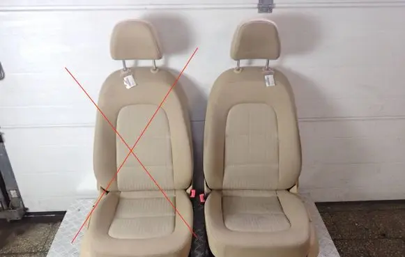 Audi A4 S4 B8 8K Front driver seat 