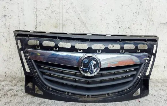 Opel Meriva B Front bumper upper radiator grill 13267700