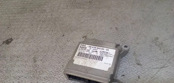 Peugeot 207 Airbag control unit/module 9661890280 0285001885
