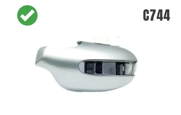 Mercedes-Benz CLK A209 C209 Plastic wing mirror trim cover 193260 193210 C744