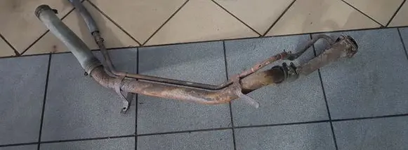 Hyundai Terracan Fuel tank filler neck pipe 
