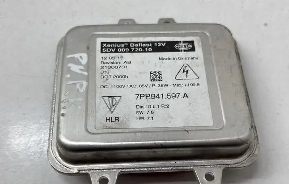 Porsche Panamera (970) Xenon control unit/module 7PP941597A 5DV00972010 21006701
