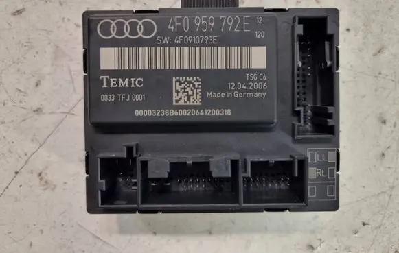 Audi A6 S6 C6 4F Door control unit/module 4F0959792E 4F0910793E 0033TFJ0001
