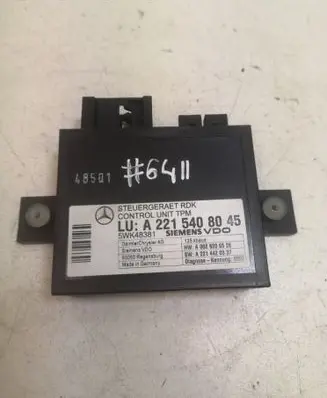 Mercedes-Benz S W221 Tire pressure control unit A2215408045