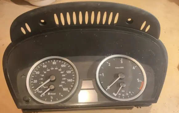 BMW 5 E60 E61 Speedometer (instrument cluster) 62116947364 6947364 6934312
