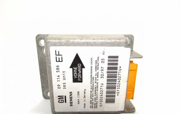 Opel Tigra A Airbag deployment crash/impact sensor 09114586