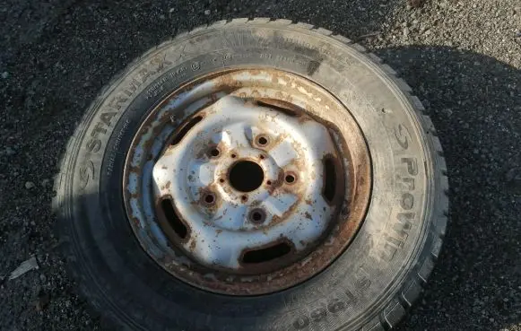 Ford Transit R16 spare wheel 