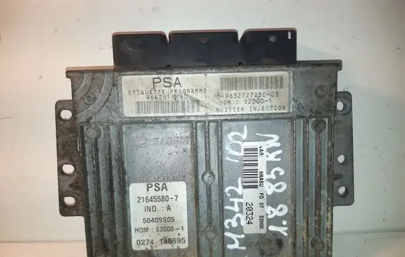 Citroen Xsara Picasso Engine control unit/module 9642616780 963272728003 S20001