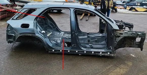 Mercedes-Benz GLE W167 Rear quarter panel 